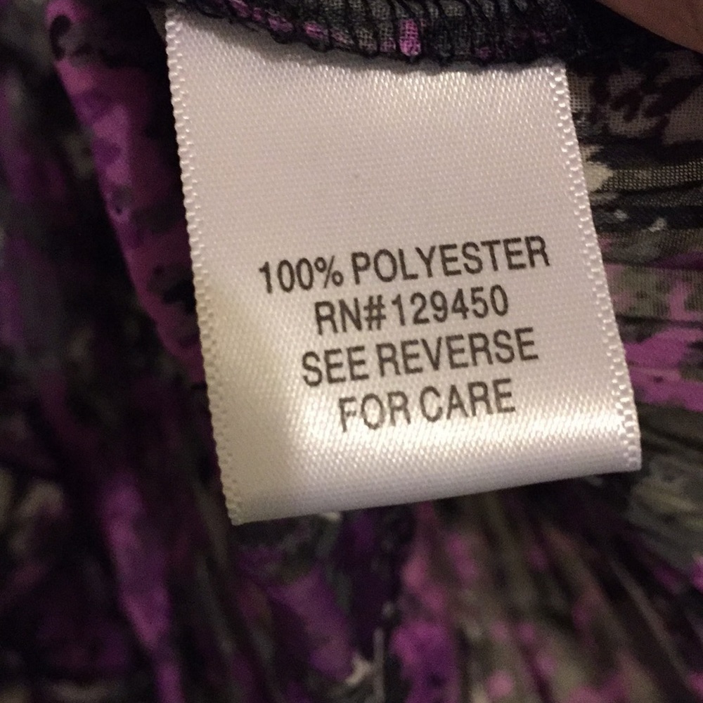 Apt. 9 Sheer Button Down Ruffle Petite Blouse - image 5